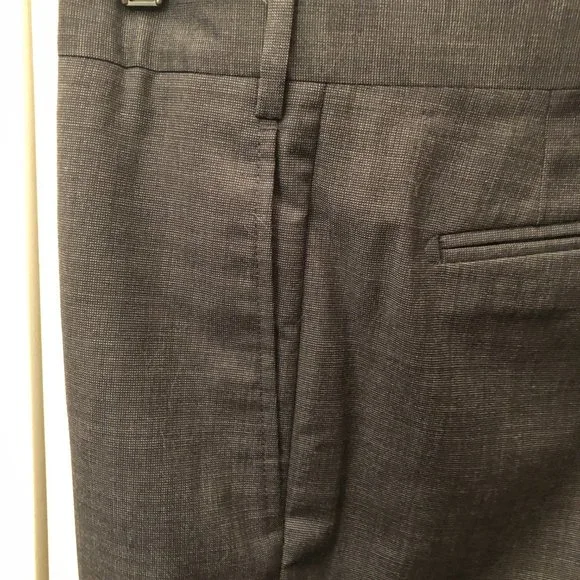 Zanella for Nordstrom men dress pants, 100% wool, cuffed, Bennett, 42